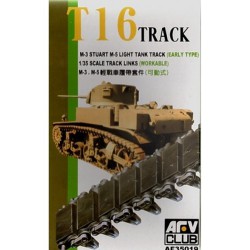 AFV CLUB AF35019 1/35 M3 & M5 Stuart Light Tank T16 Track Links