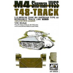 AFV CLUB AF35038 1/35 M4 Sherman VVSS T48 Workable Track Links