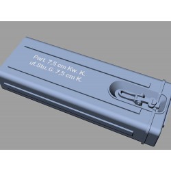 PANZER ART RE35-414 1/35 WWII German ammo boxes for KwK/StuK 37