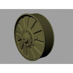 PANZER ART RE35-431 Burn out wheels for BMP-1/2