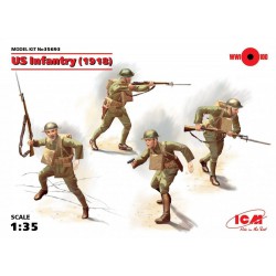 ICM 35693 1/35 US Infantry 1918