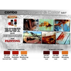 LifeColor SPG03 Pigment & Color Set –  Rust
