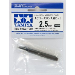 TAMIYA 69902 Modeler's Punch Bit 2.5mm