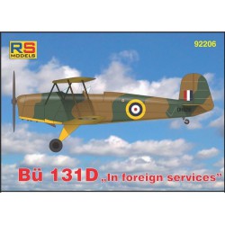 RS MODELS 92206 1/72 Bücker 131D in foreign services