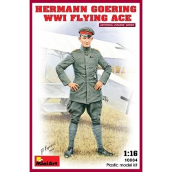 MINIART 16034 1/16 Hermann Goering. WW I Flying Ace