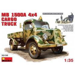 MINIART 35150 1/35 MB 1500 A 4x4 Cargo Truck