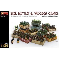 MINIART 35574 1/35 Beer bottles & Wooden Crates