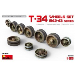 MINIART 35239 1/35 T-34 Wheels Set 1942-43 Series