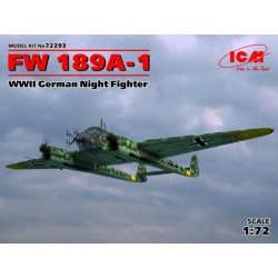 ICM 72293 1/72 FW 189A-1 WWII German Night Fighter