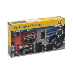 ITALERI 3889 1/24 8 Pneus – 8 Truck Rubber Tyres