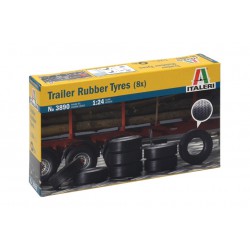 ITALERI 3890 1/24 8 Pneus – 8 Trailer Rubber Tyres