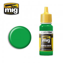AMMO BY MIG A.MIG-0124 Acrylic Color Lime Green 17ml