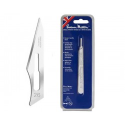 MODELCRAFT PKN9220 Swann-Morton No.4 Scalpel Handle And No.26 Blades