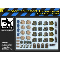 BLACK DOG T72009 1/72 US modern equipment 1 accessories set