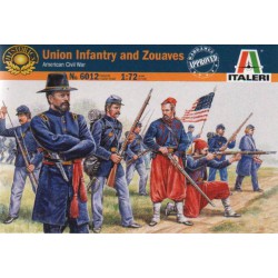 ITALERI 6012 1/72 Infanterie de l'Union et Zouaves - Union Infantry and Zouaves