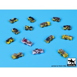 BLACK DOG S70005 1/700 Deck Tractors accessories set