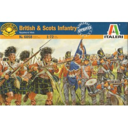 ITALERI 6058 1/72  Infanterie Écossaise et Anglaise - British and Scots Inf