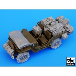 BLACK DOG T35044 1/35 US JEEP big accessories set