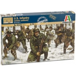 ITALERI 6133 1/72 Infanterie US Uniforme d'Hiver – US Infantry (Winter Uniform)