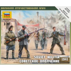 ZVEZDA 6181 1/72 Soviet Militia