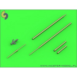 MASTER MODEL AM-72-103 1/72 Su-7 (Fitter-A) - Pitot Tubes and 30mm gun barrels