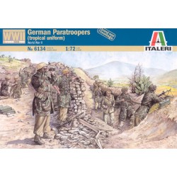 ITALERI 6134 1/72 German Paratroops (Tropical Uniform)