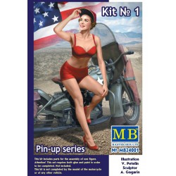 MASTERBOX MB24001 1/24 Pin-up series,Kit No.1 Marylin