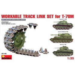 Miniart 35146 1/35 WORKABLE TRACK LINK SET for T-70M Light Tank