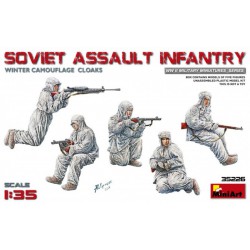 MINIART 35226 1/35 Soviet Assault Infantry Winter Camouflage Cloaks