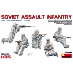 Miniart 35226 1/35 Soviet Assault Infantry Winter Camouflage Cloaks