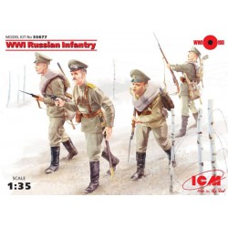 ICM 35677 1/35 WWI Russian Infantry (4figures)