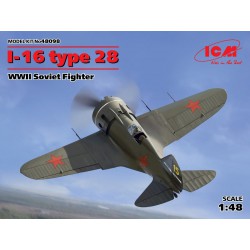 ICM 48098 1/48 I-16 type 28 WWII Soviet Fighter