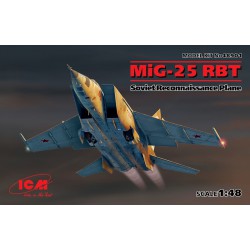ICM 48901 1/48 MiG-25 RBT,Soviet Reconnaissance Plane (100% new molds)