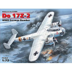 ICM 72304 1/72 Do 17Z-2 WWII German Bomber