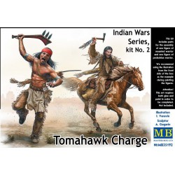 MASTERBOX MB35192 1/35 Tomahawk Charge.Indian Wars Series, kit No.2