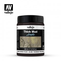 VALLEJO 26.808 Diorama Effects Russian Thick Mud  Thick Mud Textures 200 ml.
