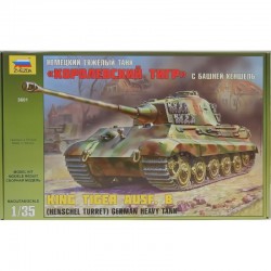 ZVEZDA 3601 1/35 Panzerkampfwagen VI Tiger II (Kingtiger)