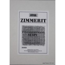 ATAK Model 35029 1/35 Zimmerit Tiger I (P)