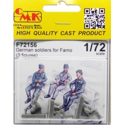 CMK F72156 1/72 German Soldiers for FAMO 3 fig