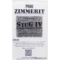 ATAK Model 35049 1/35 Zimmerit StuG IV early