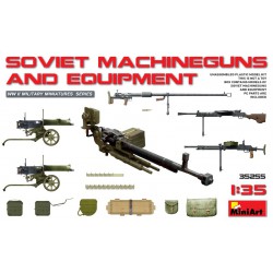 MINIART 35255 1/35 Soviet Machineguns And Equipment WWII