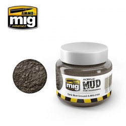 AMMO BY MIG A.MIG-2104 Acrylic Mud Dark Mud Ground 250ml