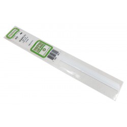 EVERGREEN EG8412 Styrene Strip 3,4 x 1,1 x 350 mm (10p.)