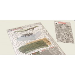 AFV CLUB AC35022 1/35 Extra Thin Camouflage Net JGSDF Snow