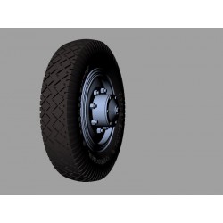 PANZER ART RE35-453 1/35 M-35 ADGZ-Daimler Road wheels Continental