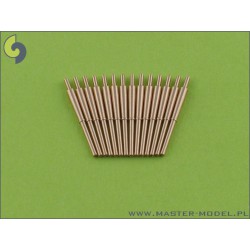 MASTER MODEL SM-350-018 1/350 British 4in/45 (10.2 cm) QF HA Marks XVI barrels (14pcs)