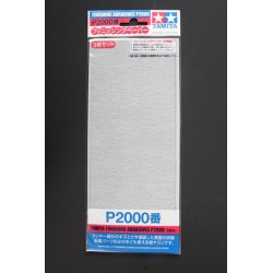 TAMIYA 87060 Finishing Abrasives P2000 - 3 Sheets