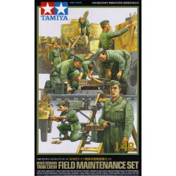 TAMIYA 32547 1/48 Field Maintenance Set German Tank