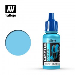 VALLEJO 69.017 Mecha Color Sky Blue Color 17 ml.