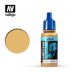 VALLEJO 69.033 Mecha Color Sand Yellow Color 17 ml.